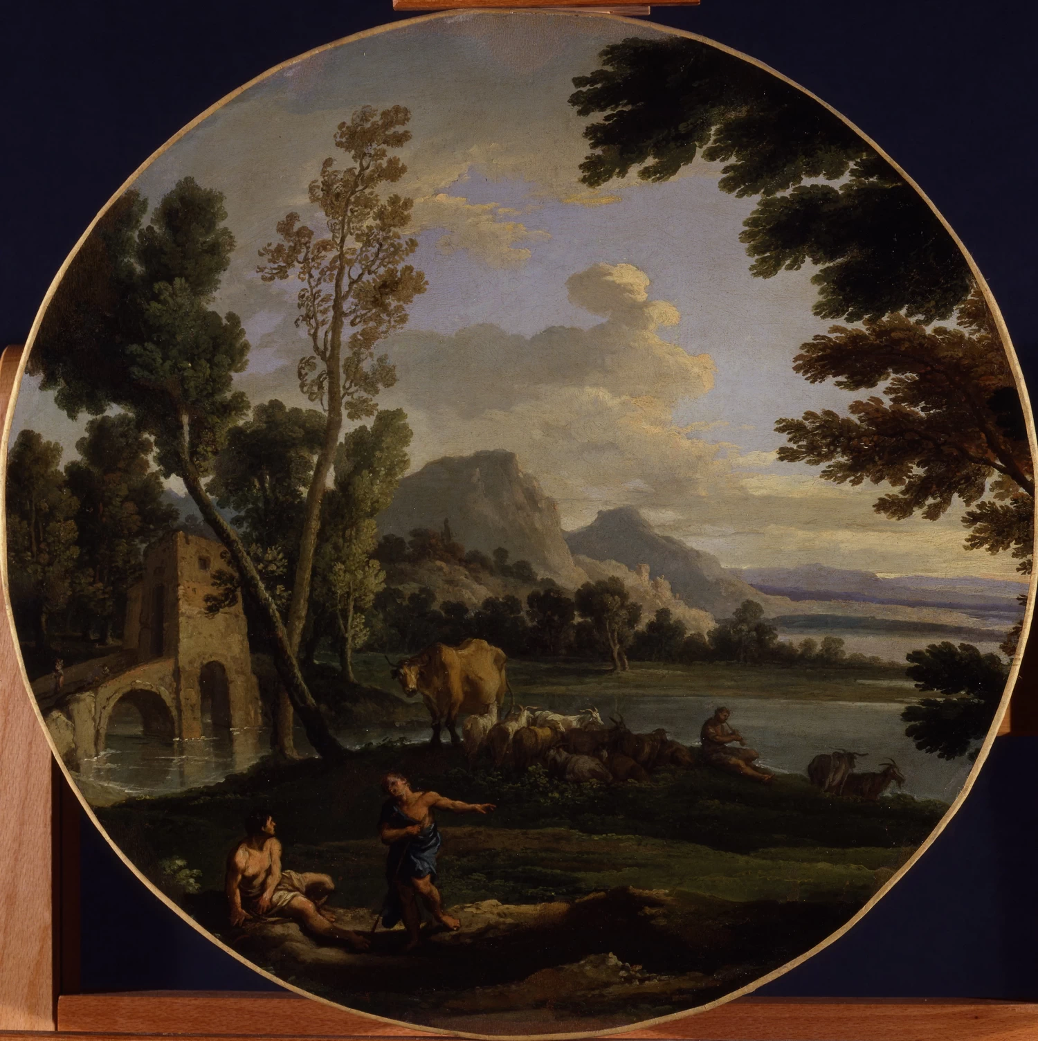 Paesaggio con scena pastorale - Palazzo Reale Genova